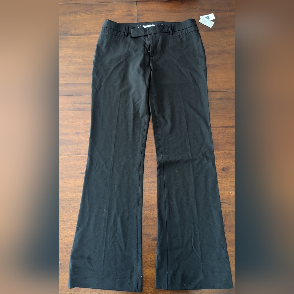 GAP Modern Boot Black Dress Pants